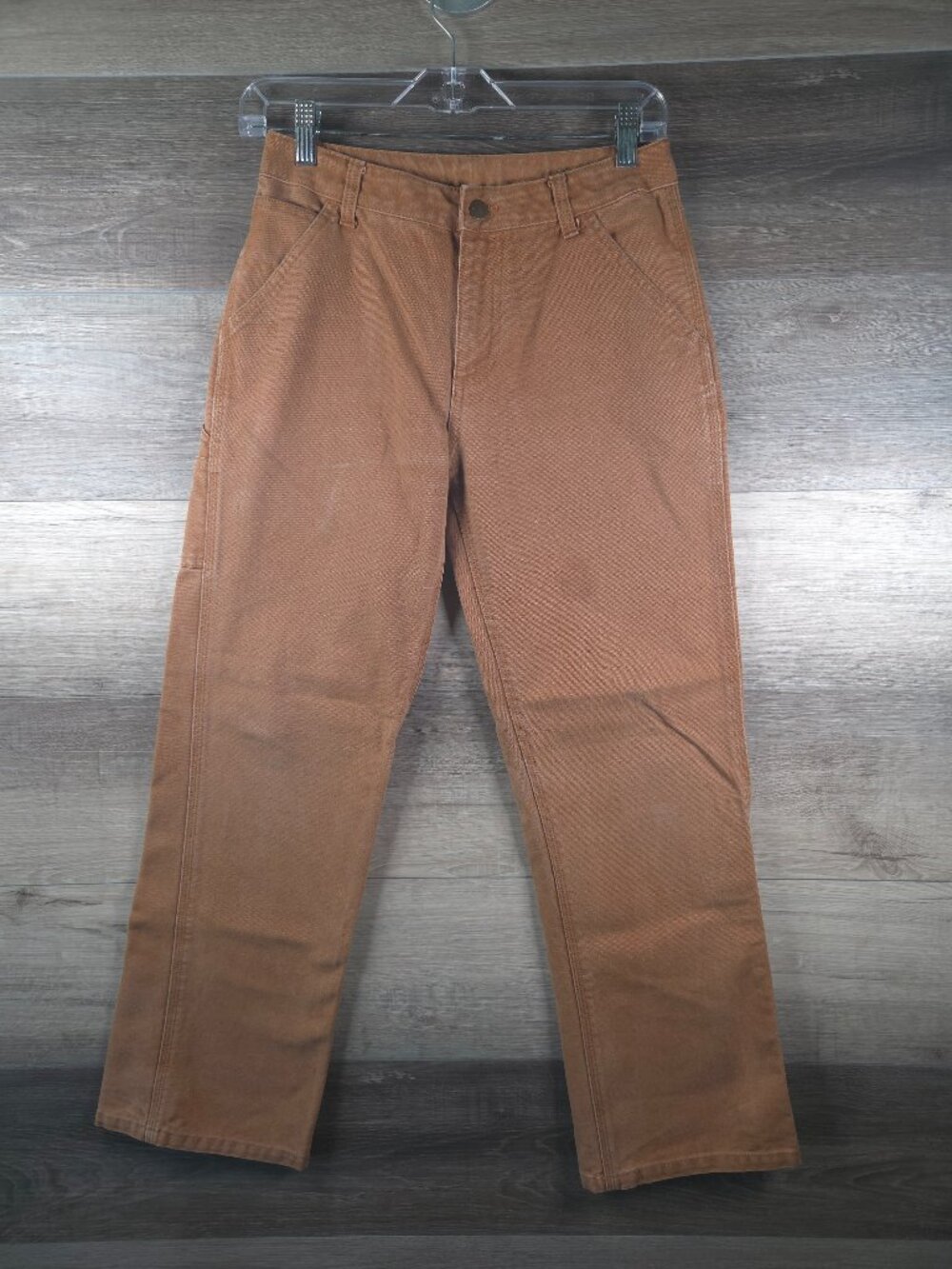 Carhartt Brown Carpenter Jeans  Size 14 Workwear Utility Pants